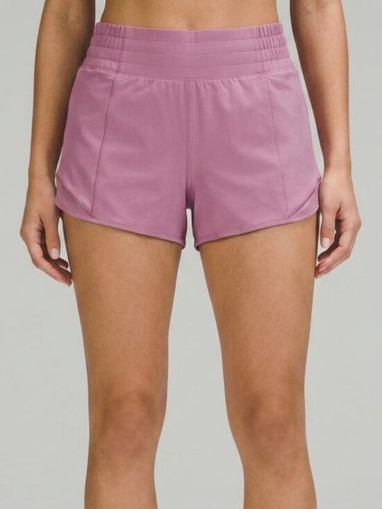 lululemon athletica Pants - EXCELLENT Lululemon Hotty Hot High-Rise Lined Shorts 2.5" Velvet Pink Running 2